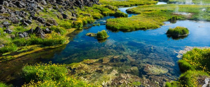 Natural Hot Springs in Iceland